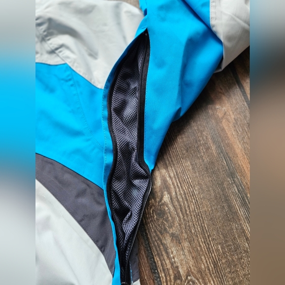 The North Face summit raincoat gore-tex blue grey black size small like new ! - Picture 5 of 14